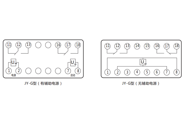 內部接線圖及外引接線圖